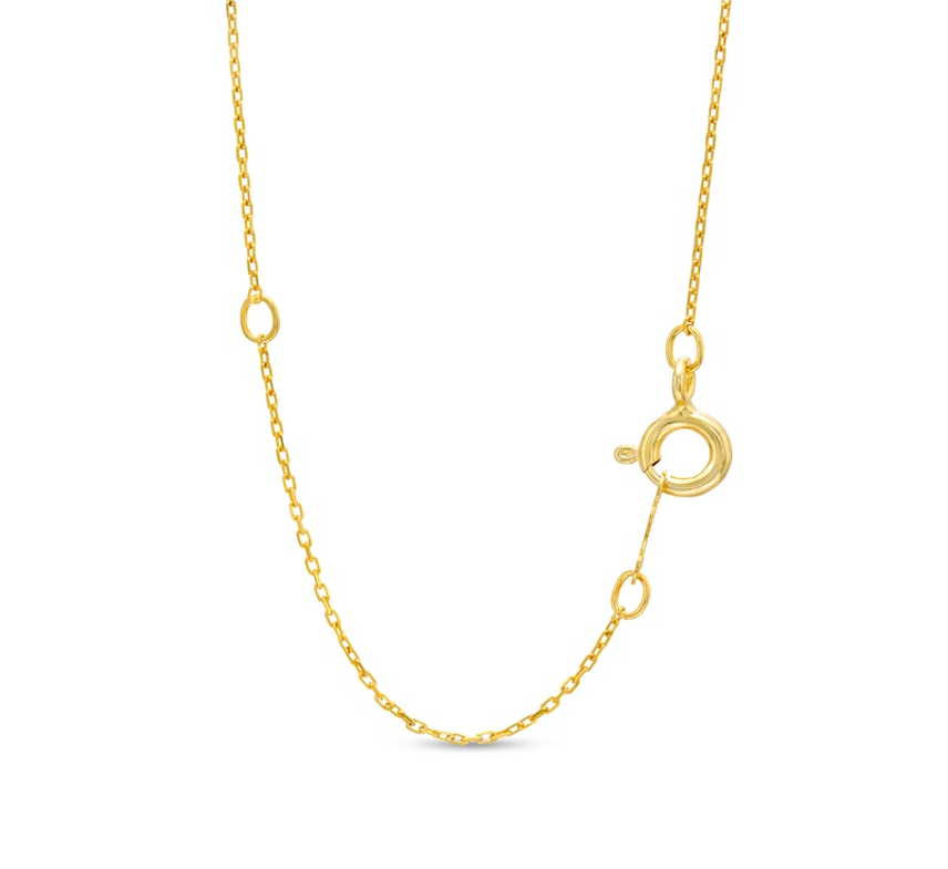 Diamond Teardrop Twist Pendant - 0.50 ct