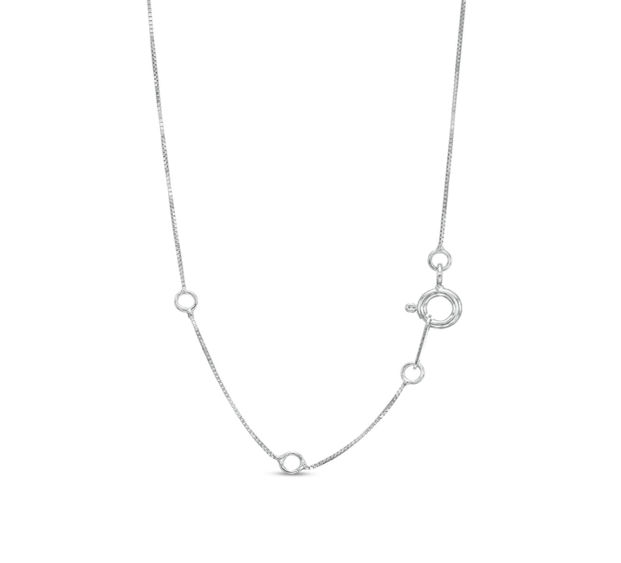 Diamond Solitaire Open Circle Pendant - 0.25 ct